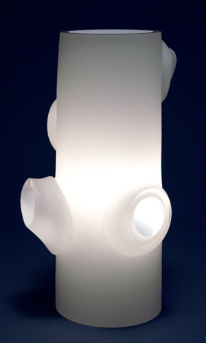 F2 Ghost Lamp, lit